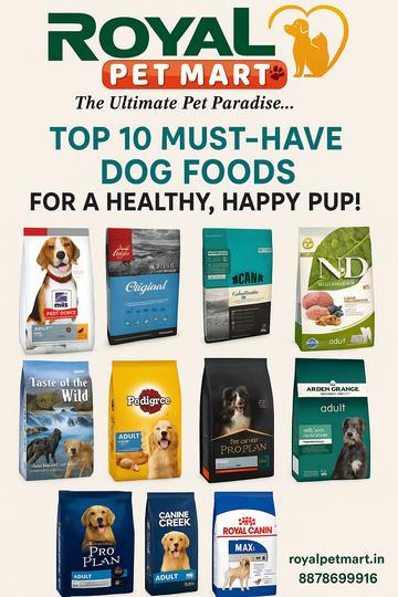 Top 10 Must-Have Dog Foods for a Healthy, Happy Pup!