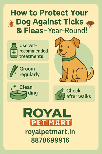 How to Protect Your Dog Against Ticks & Fleas Year-Round