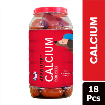 Drools Absolute Calcium Sausage Jar Supplement For Dogs