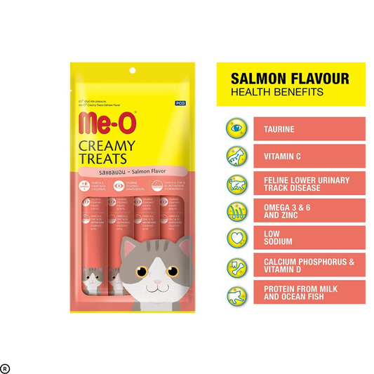 Me-O Creamy Treat for Cats – Salmon Flavour
