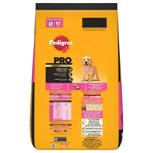 Pedigree PRO Expert Nutrition Dry Dog Food For Large Breed Puppy