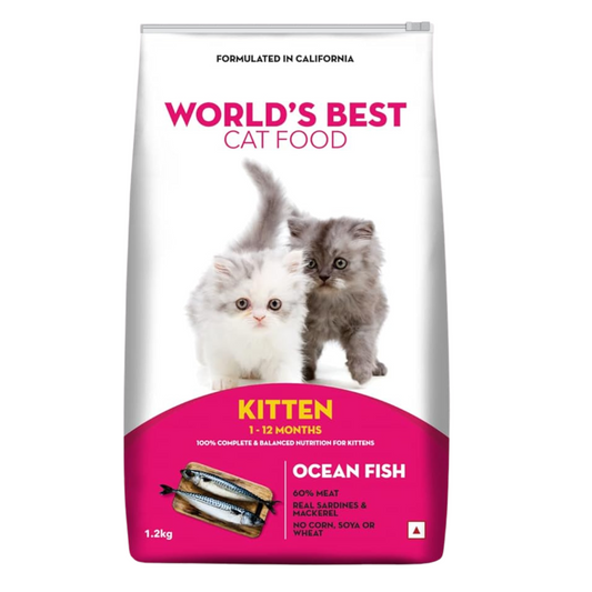 World Best Ocean Fish Kitten Dry Cat Food