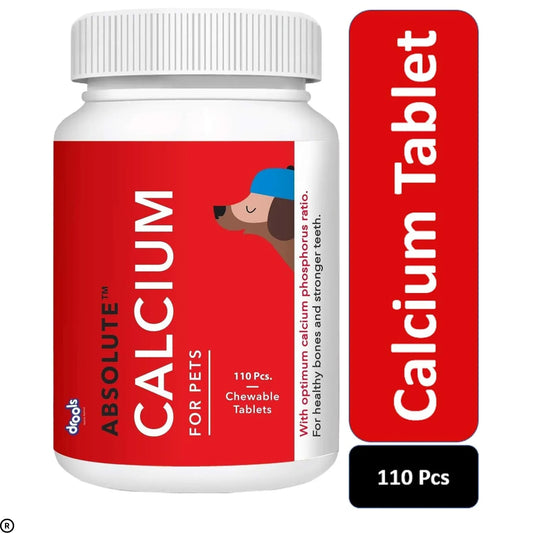 Drools Absolute Calcium Tablet Dog Supplement