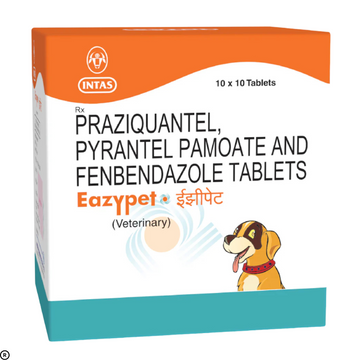Intas Eazypet Dog Deworming Tablet (pack of 10 tablets)