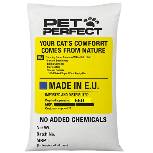 Pet Perfect Charcoal Clumping Cat Litter – 100% Natural & Ultra Absorbent