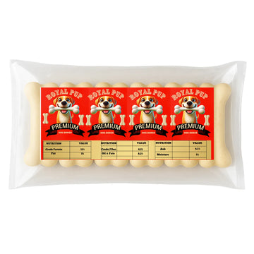 Royal Pup Calcium Bones – 3 Inch (Pack of 6)