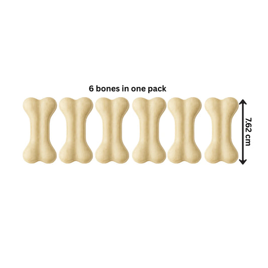 Royal Pup Calcium Bones – 3 Inch (Pack of 6)