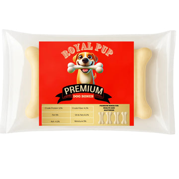 Royal Pup Calcium Bone 4 Inch – Pack of 4 Pcs