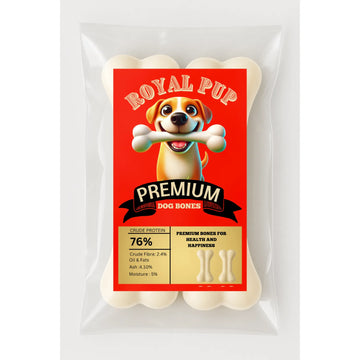 Royal Pup Calcium Bone 6 Inch – Pack of 2 Bones
