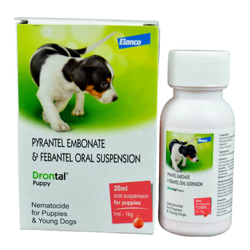 Drontal Puppy Syrup – oral deworming suspension for puppies
