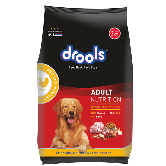 Drools Nutrition Chicken & Egg Adult Dog Dry Food