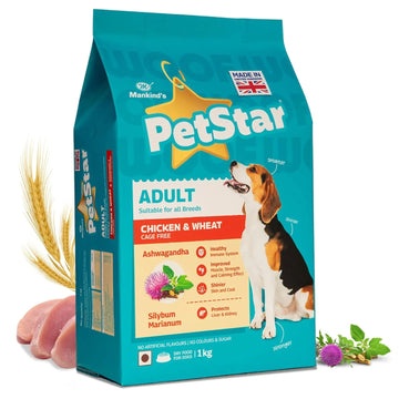 Mankind PetStar Adult Dry Dog Food – Chicken & Wheat
