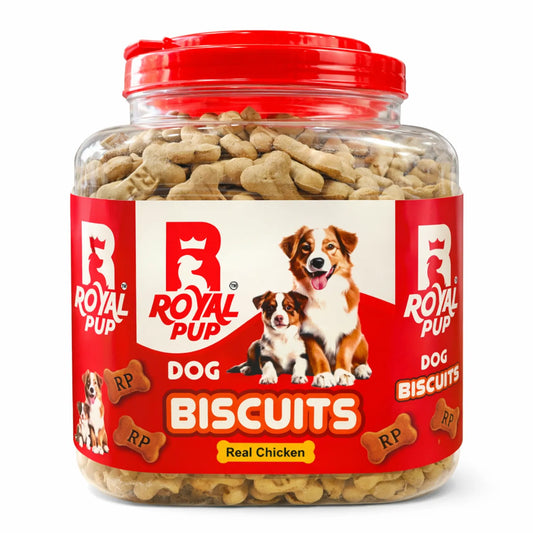 Royal Pup Biscuits – Real Chicken Dog Treats