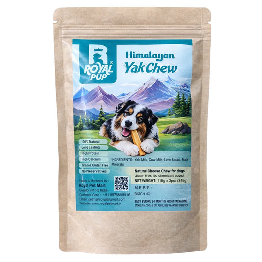 Royal Pup Himalayan Yak Chew Bar (100% Natural, Long-Lasting Dog Chew)