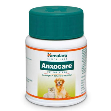 Himalaya Anxocare Vet Tablets – 60 Tabs | Natural Calming Support for Dogs & Cats