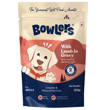 Bowler's With Lamb in Gravy – Made with Real Chicken & Lamb(80g)
