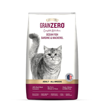 Signature Grain Zero Adult Dry Cat Food